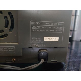 Cục dàn mini đời cao Sony HCD333MD