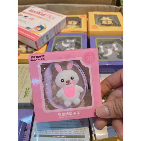 Vòng Đeo Tay Chống Muỗi Hình Thú Dễ Thương Cho Bé - Mẫu Mới 2022 - Chất Liệu An Toàn Cho Bé