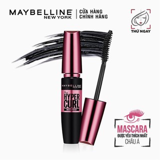 ( CHÍNH HÃNG ) Masscara chuốt mi Maybelline Hyper Curl đen siêu cong dài mi