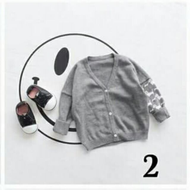 Áo khoác len bé trai