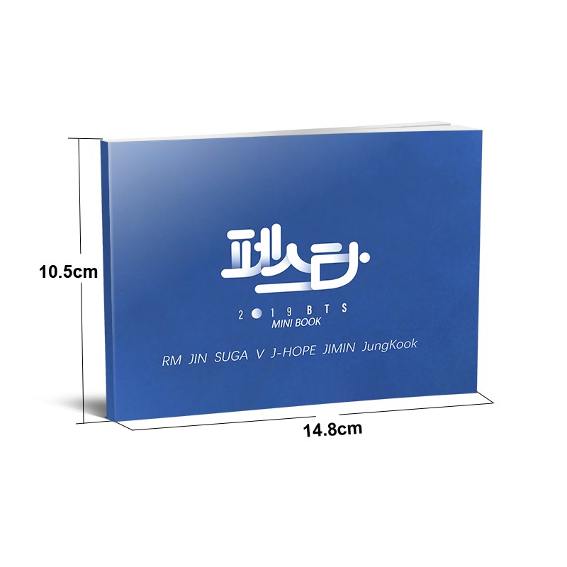 Cuốn Album Ảnh Kỷ Niệm Mini In Hình Nhóm Nhạc Bts