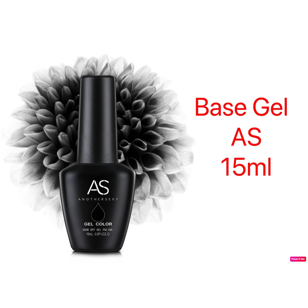 Sơn Gel AS Chai Đen Sơn Base Gel 15ml Chính Hãng