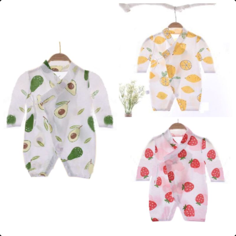 Body Yukata lụa giấy mùa thu cho Bé Trai Và Bé Gái Từ 3- 24 tháng