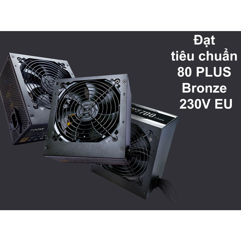 NGUỒN COOLER MASTER MWE BRONZE V2 650/700/750W 230V  - BH 5 Năm