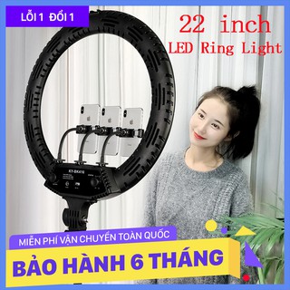 Đèn Livestream 45cm 3 Kẹp Điện Thoại Hỗ Trợ Ánh Sáng Chụp Ánh, Makeup, Spa