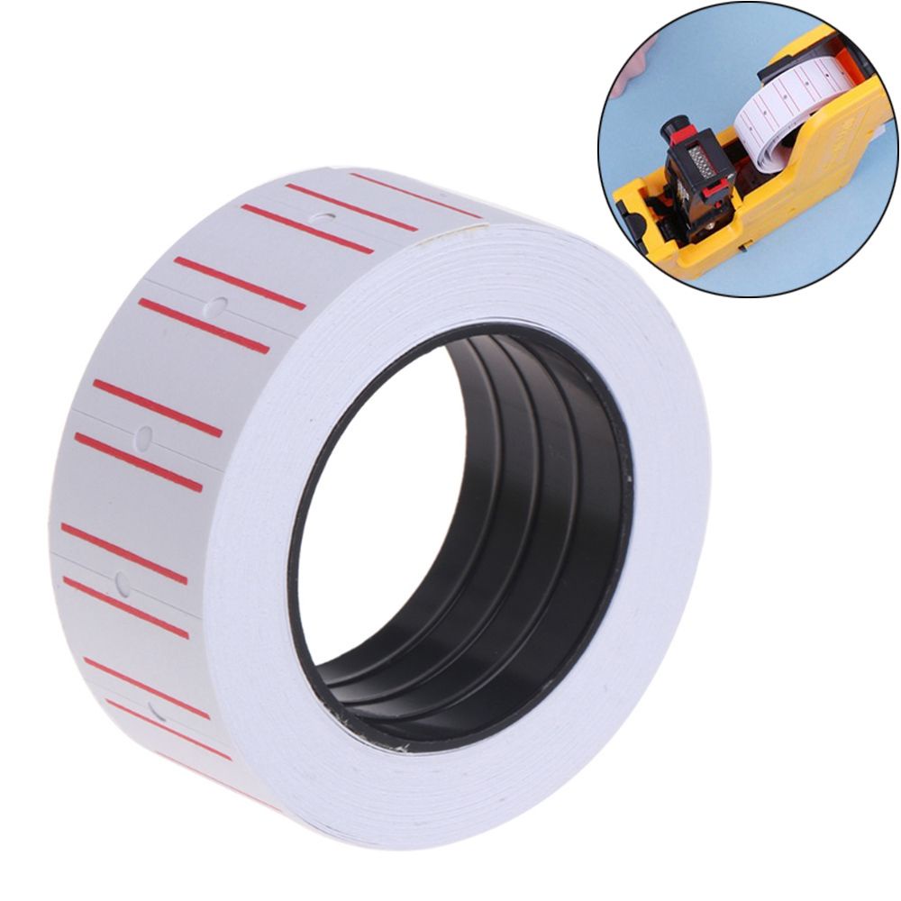 Set 1 Cuộn 500 Nhãn Dán Ghi Chú Siêu Thị Tiện Lợi