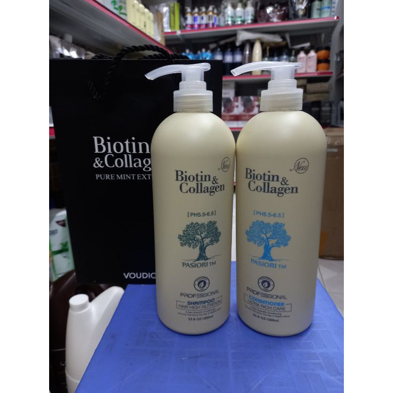 GỘI XẢ BIOTIN trắng 1000ml
