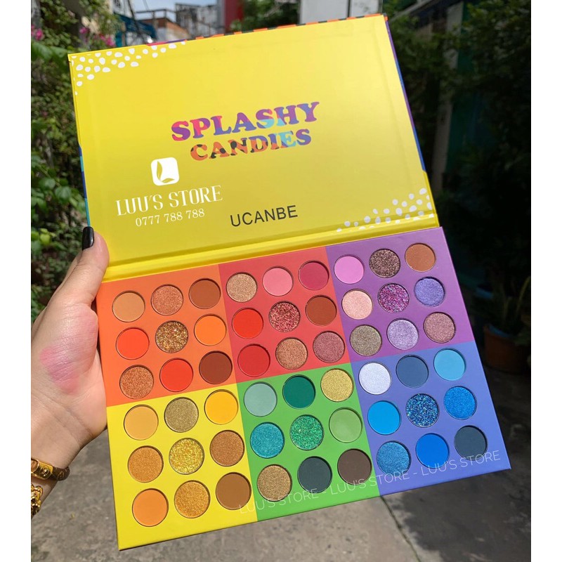 Bảng Phấn Mắt Ucanbe Splashy Candies