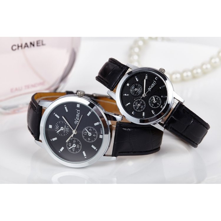 Đồng hồ Unisex Nanci dây da thời trang SP210 (Nhiều màu) | BigBuy360 - bigbuy360.vn
