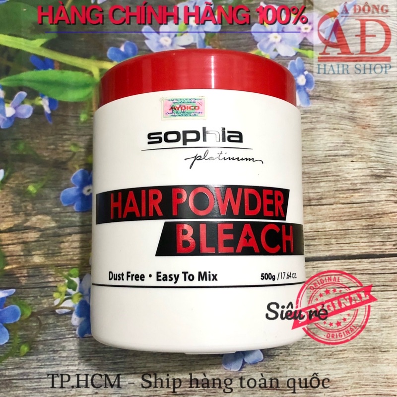 BỘT TẨY TÓC SOPHIA PLATINUM HAIR POWDER BLEACH HÀN QUỐC 500G