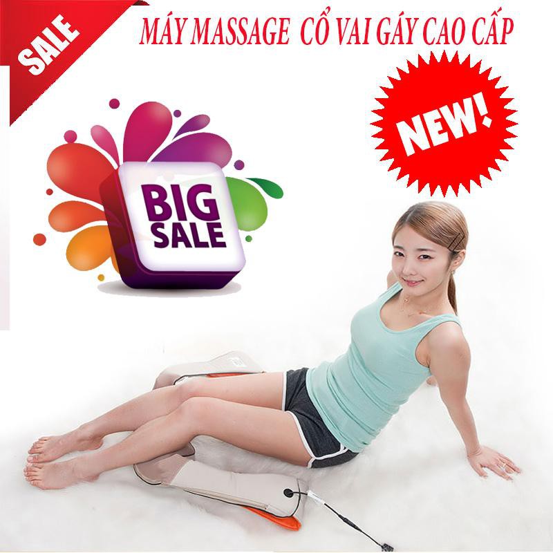 Đai massage giảm đau vai gáy cao cấp, máy massage hồng ngoại giúp loại bỏ các cơn đau nhức, bảo về sức khỏe gia đình bạn