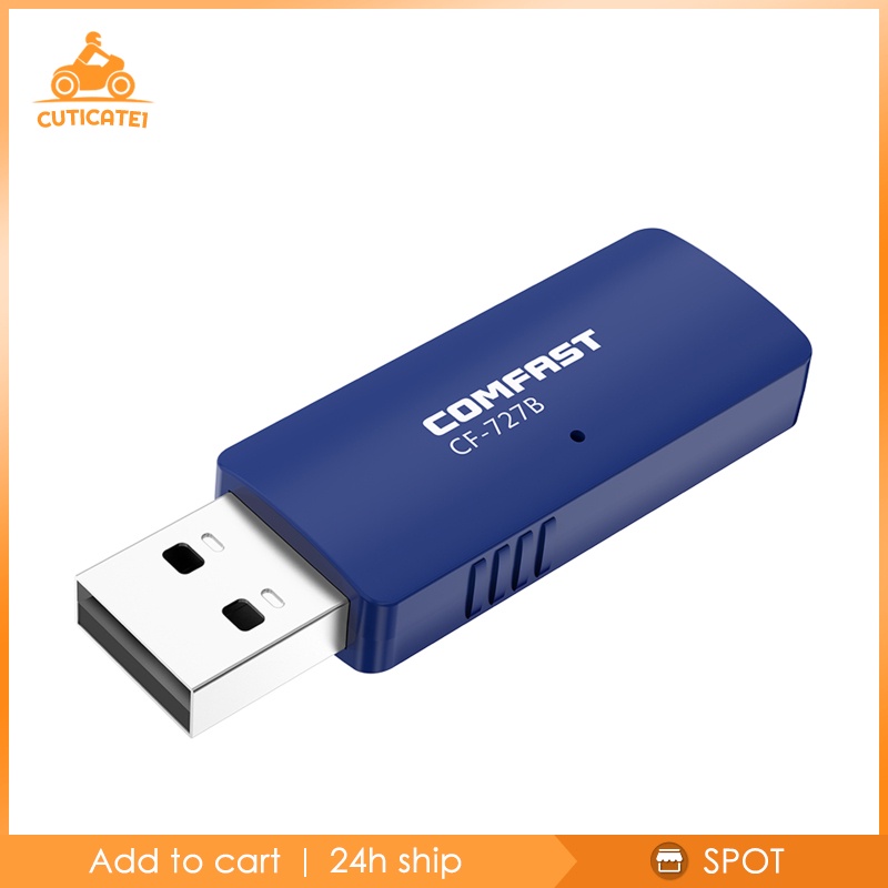 USB WiFi Bluetooth 4.2 không dây có khe cắm thẻ mạng cho Laptop PC | BigBuy360 - bigbuy360.vn