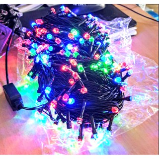 DÂY ĐÈN LED DÀI 50M NHẤP NHÁY NHIỀU MÀU SIÊU ĐẸP CHỐNG NƯỚC