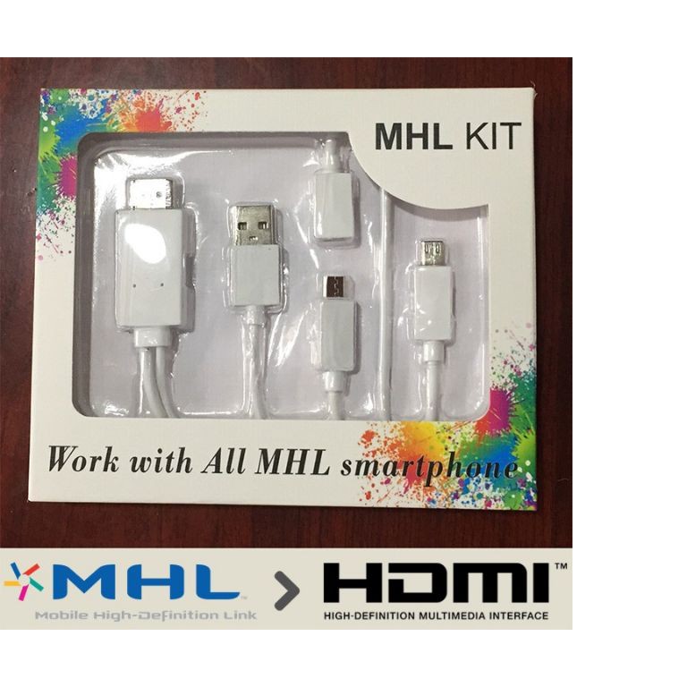 Bộ KIT Cáp MHL To HDMI Cho Điện Thoại Android Chưa Có Đánh Giá