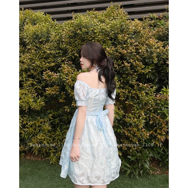 ❌ ĐẦM VÁY CỔ YẾM IN HOA OVANGA 🌷 | BigBuy360 - bigbuy360.vn