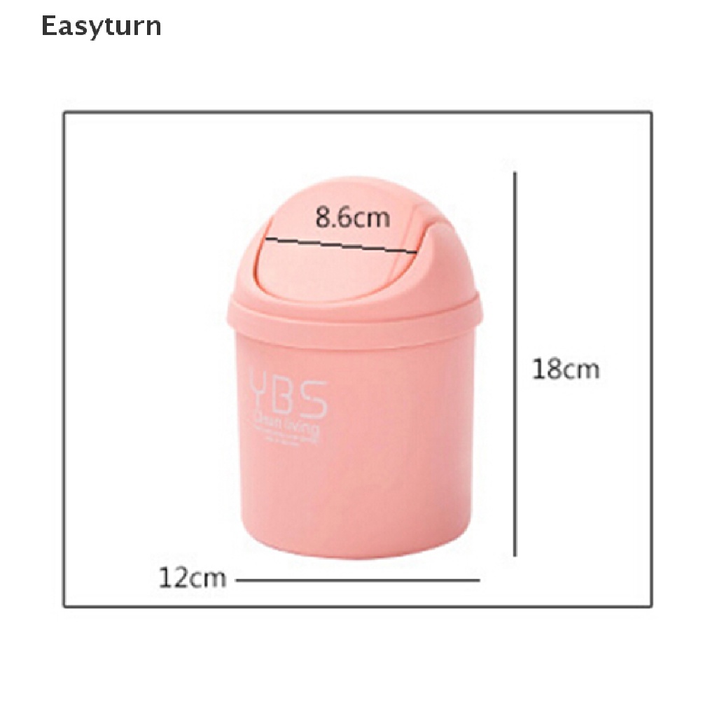 Thùng rác mini thiết kế dễ thương tiện dụng cho văn phòng