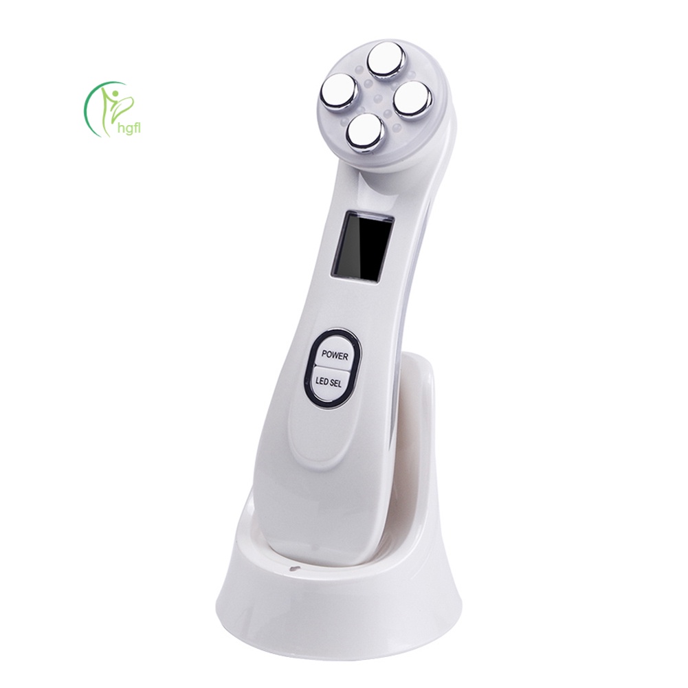 hgFl 5 in 1 Wrinkle Remove Machine Anti Aging RF EMS Face Skin Tightening Multifunctional Beauty Device