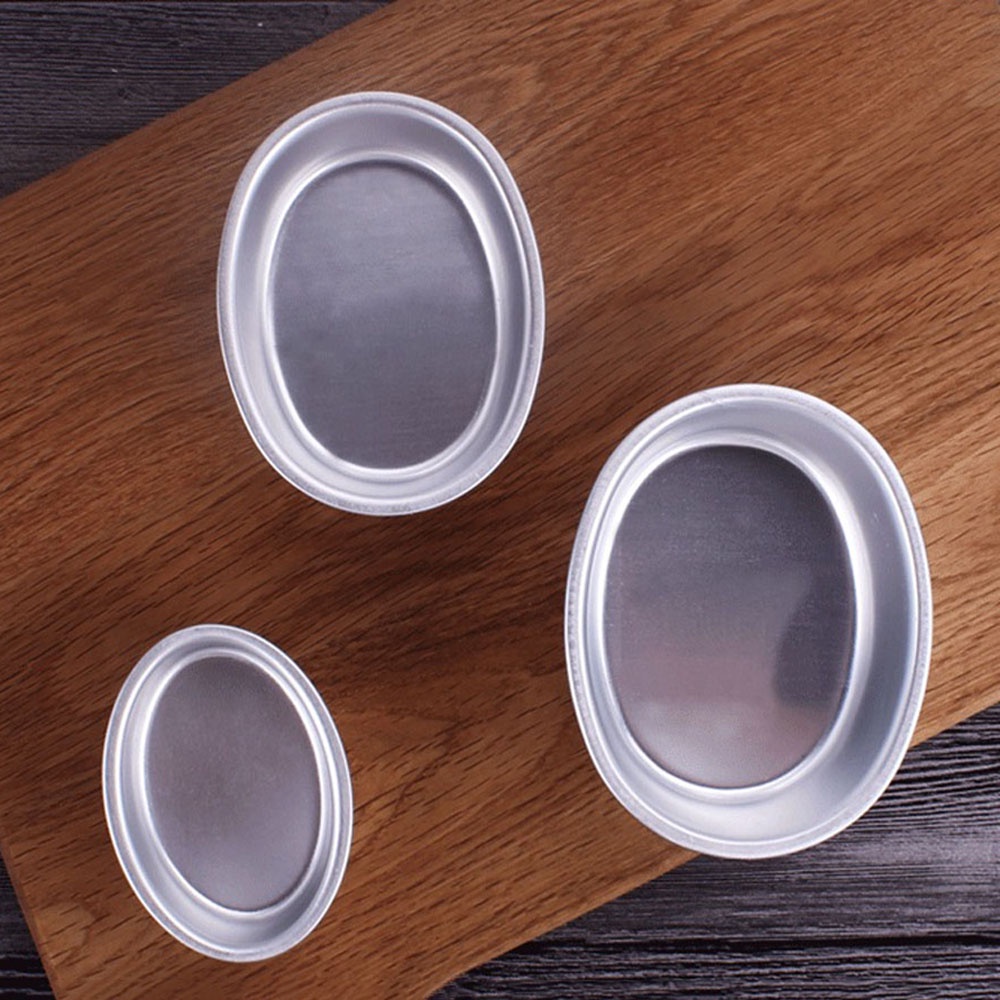 Khuôn Nướng Bánh Hình Oval Chống Dính Tiện Dụng Cho Nhà Bếp