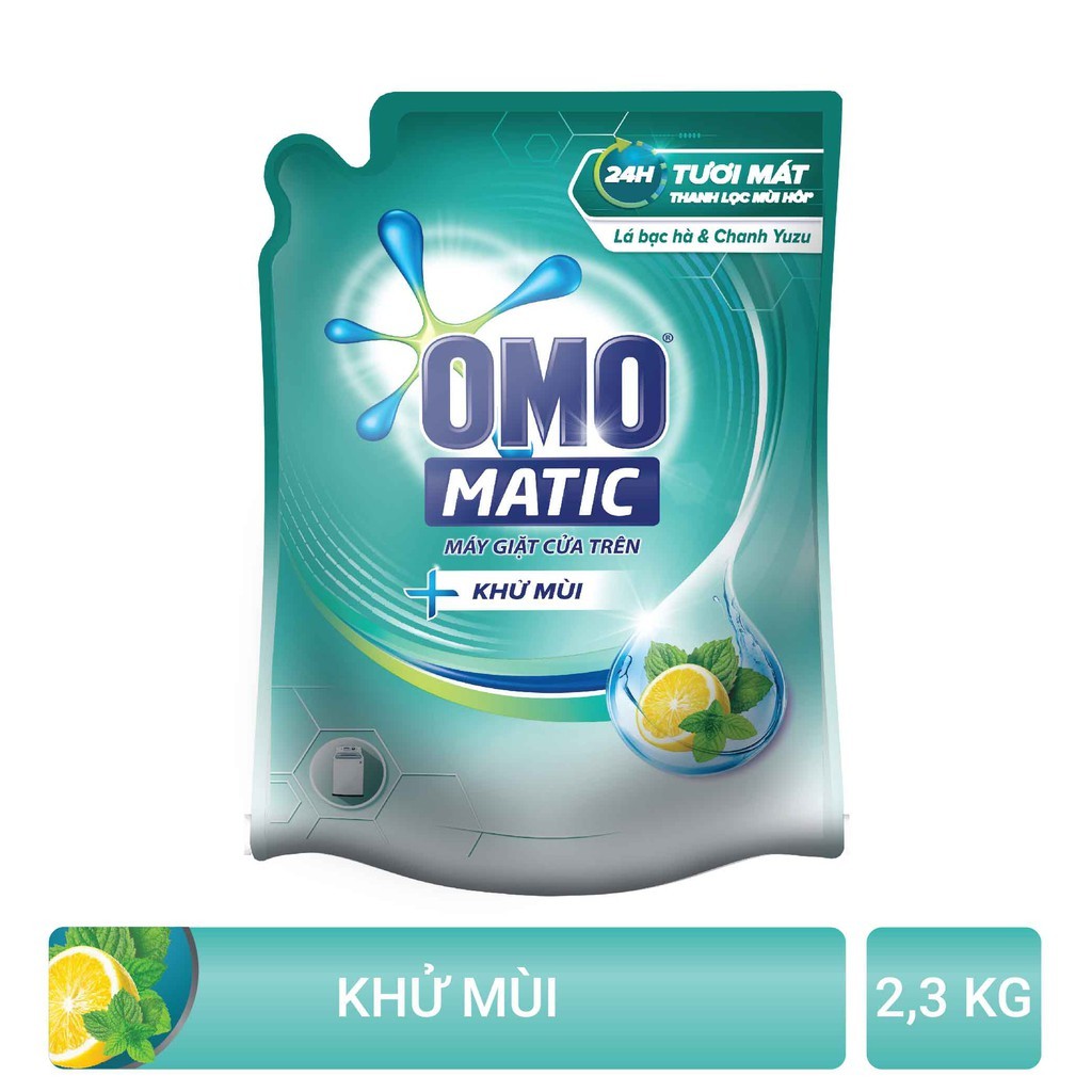 Nước giặt OMO Matic 2KG (Túi)