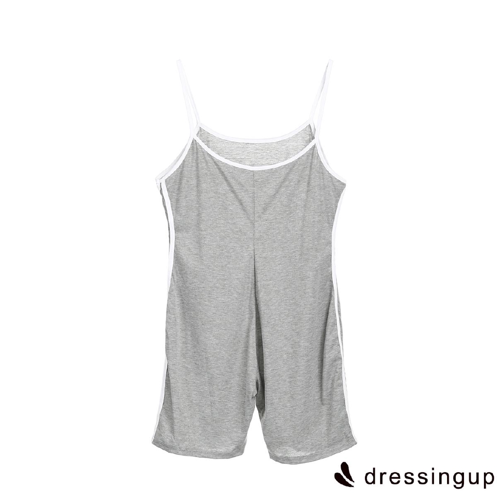 Jumpsuit ngắn hai dây liền quần short quyến rũ cho nữ