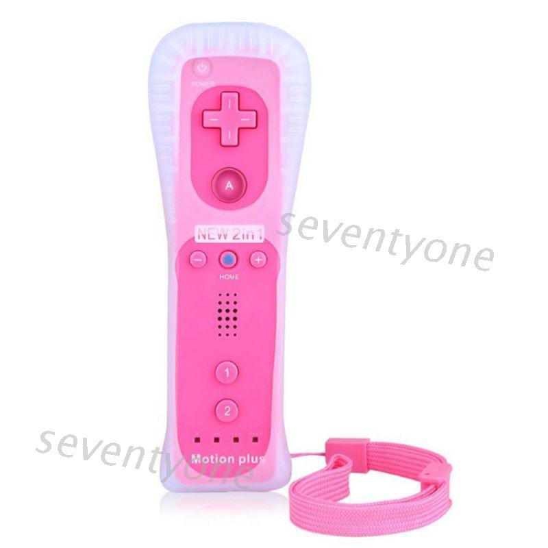 Built-in Motion Plus Wireless Gamepad for Wii Remote Controller Joystick