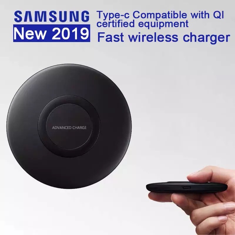 Đế Sạc Không Dây Samsung EP-P1100 9W Chuẩn Qi,Cho Samsung S8 S9 S10 S20 S21 S22 Note 20 Note 10,iPhone 8 X XS 11 12 Pro