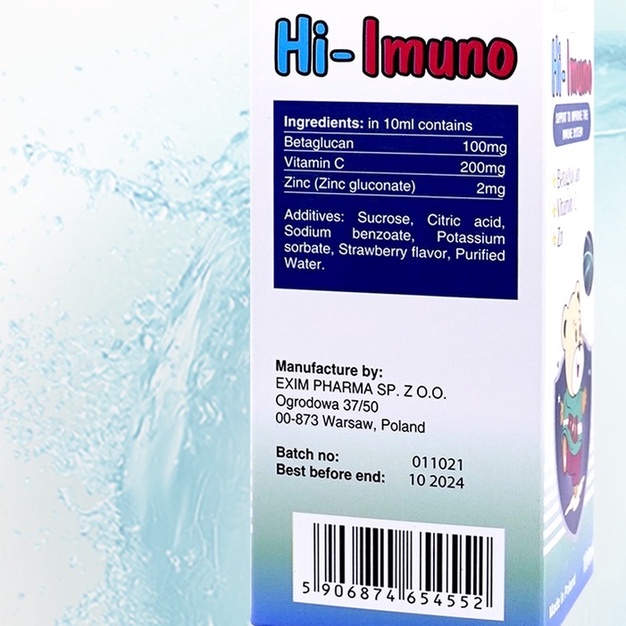 HI IMUNO - Hỗ trợ tăng sức đề kháng, tăng cường sức khỏe