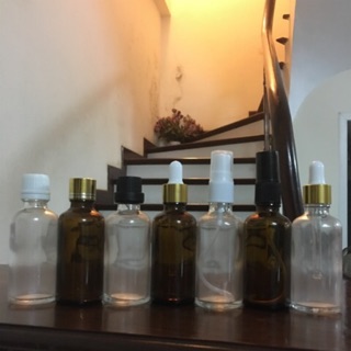 COMBO 50 LỌ THUỶ TINH 10ML NHIỀU LOẠI NÚT