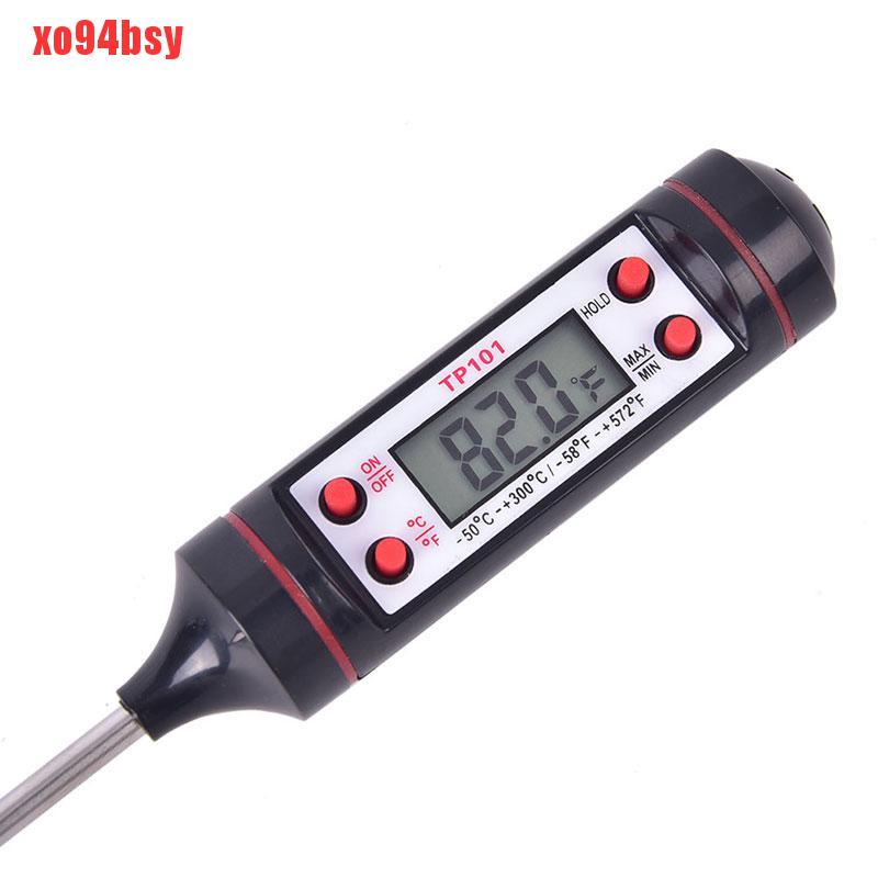 [xo94bsy]Digital Food Thermometer Probe Cooking Meat Temperature