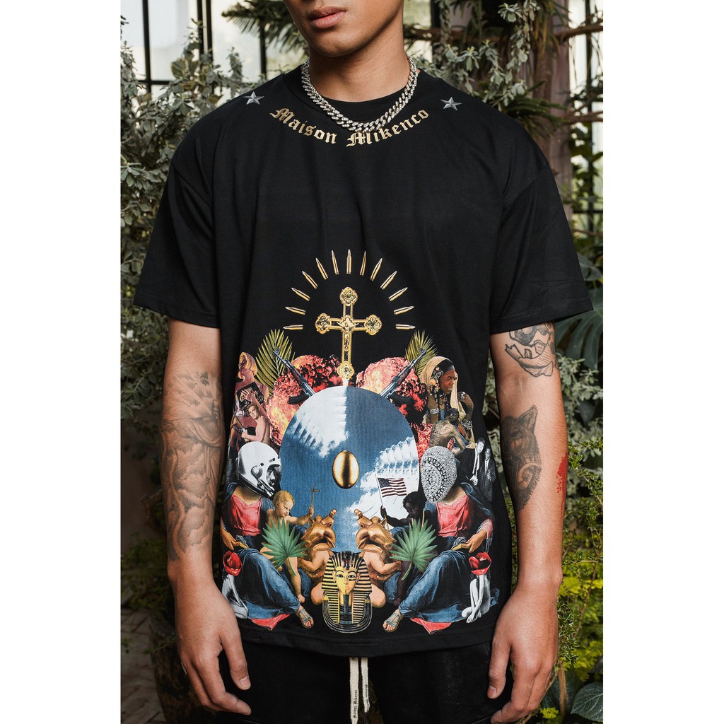 Áo phông mikenko 👑 áo thun đẹp👑 FREE SHIP hàng siêu cấp M4 nam nữ đều mặc được, hình in sắc nét, chất vải thun dày dặn | BigBuy360 - bigbuy360.vn