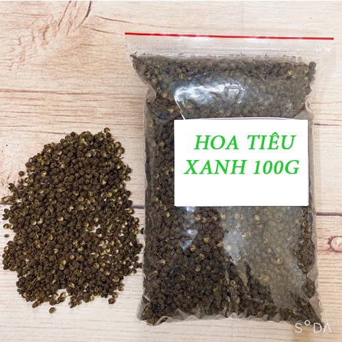 Hoa Tiêu Xanh/Xuyên Tiêu Tứ Xuyên 100g