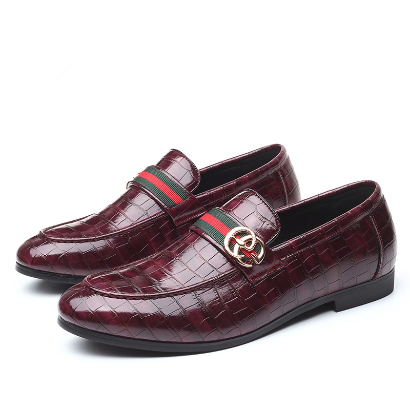 Giày Da Nam Mũi Nhọn Phong Cách Doanh Nhân Size 38-48