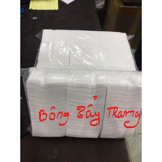 Bông tẩy trang bông rửa mặt ( miếng cắt sẵn)