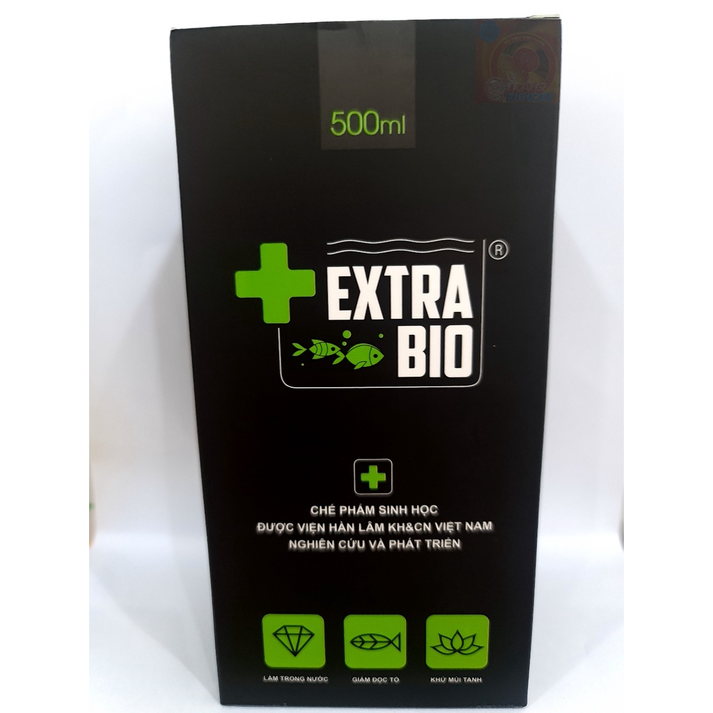 Extra Bio Vi Sinh Làm Trong Nước-Giảm Độc Tố- Khử Mùi Tanh Hồ Cá-An Toàn Cho Cá