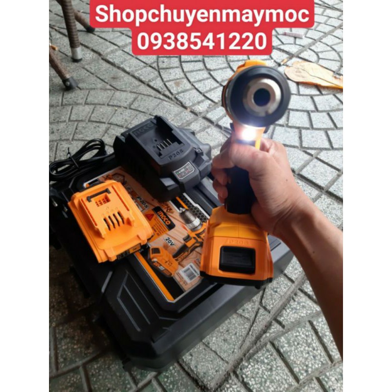 MÁY KHOAN PIN (3 CHỨC NĂNG) CHUYÊN DÙNG 20V INGCO CIDLI200215