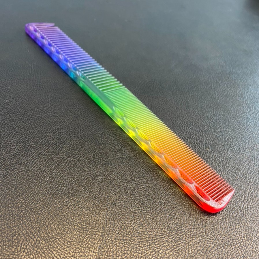 Lược cắt tóc nam nữ 7 màu cầu vòng giá rẻ S339