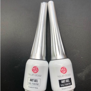 Cọ nét Hoa Hồng Đen , Trắng , cọ vẽ móng nail