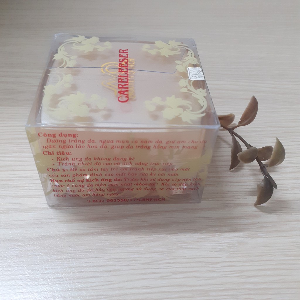 KEM CARE KIẾNG CAM 3NI1 DƯỠNG NGÀY, NGĂN NGỪA MỤN NÁM, NGỪA LÃO HOA DA  NGUYỄN QUÁCH 18G