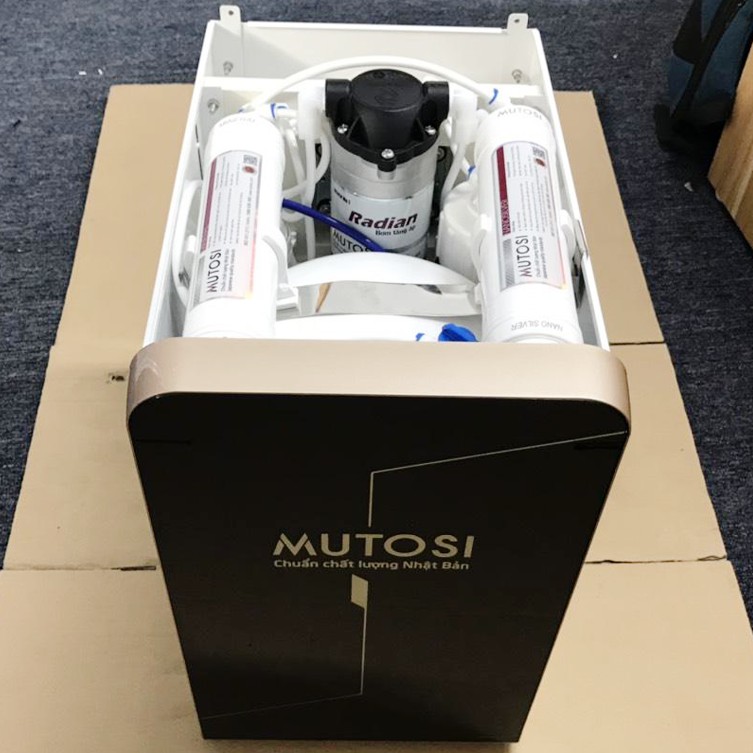 [Mã ELTECHZONE giảm 5% đơn 500K] Máy lọc nước để gầm, Tủ bếp 7 lõi Mutosi MP-370U chính hãng