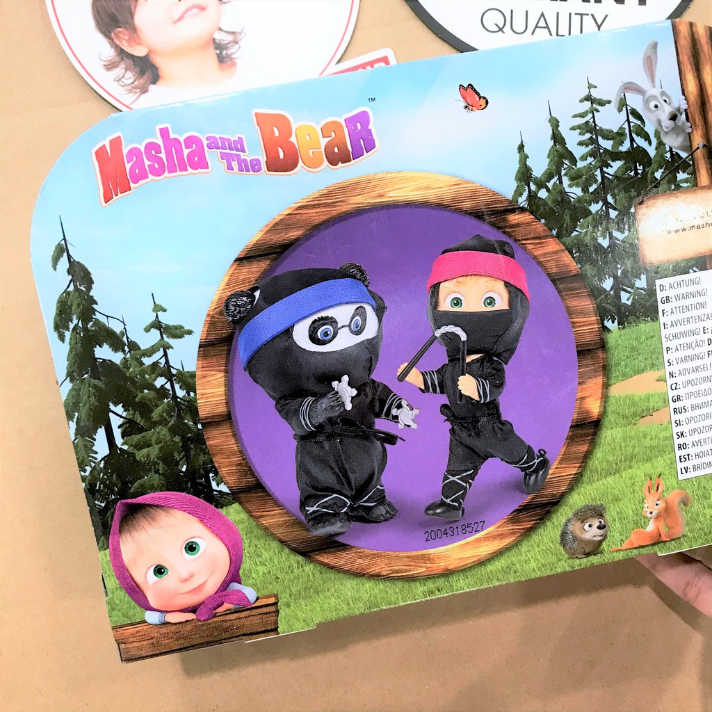 Đồ Chơi Búp Bê MASHA AND THE BEAR Masha Ninja 109301050 - Simba Toys Vietnam