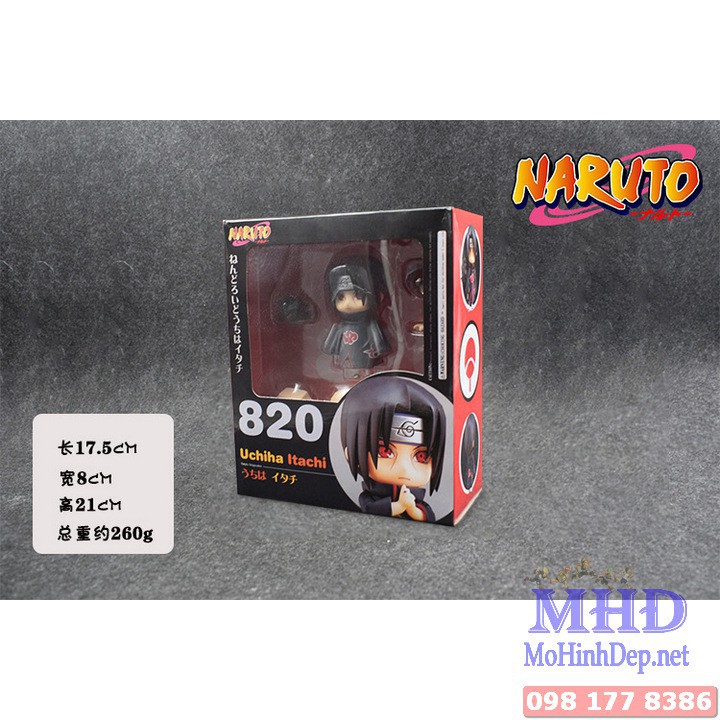 [MHĐ] Mô hình - Nendoroid 820 Uchiha Itachi - Naruro