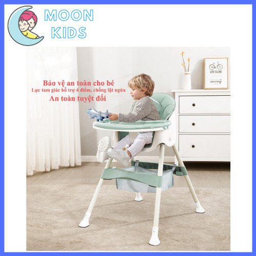 [Có Bánh Xe] Ghế Ăn Dặm Belly BaBy BB105 Full Phụ Kiện Phiên Bản Mới Nhất 2021- Umoo Bản nâng cấp