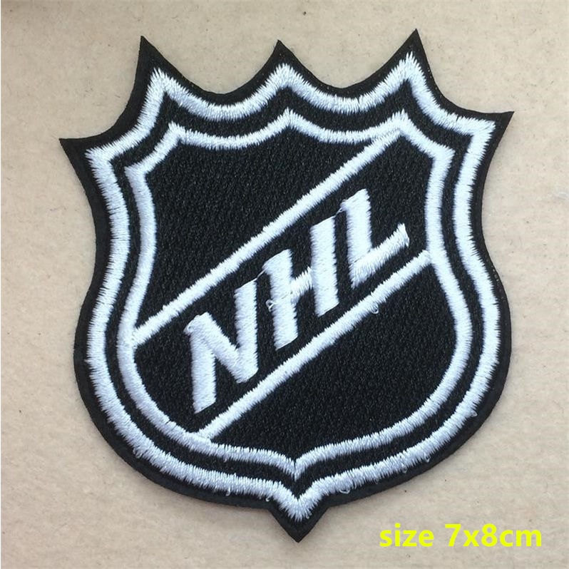 Nhl Nhãn Dán Trang Trí Quần Áo / Băng Cánh Tay / Băng Cánh Tay Thêu logo Đội Bóng hockey Có Thể Ủi Được diy