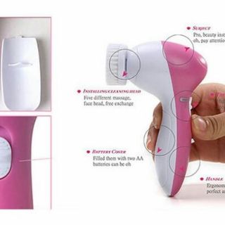 Máy rửa mặt matxa 5tac dụng
