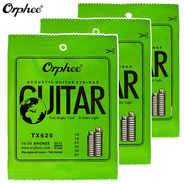 Dây đàn guitar Aucostic Orphee TX-620 cỡ