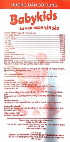 Yến sào babykids