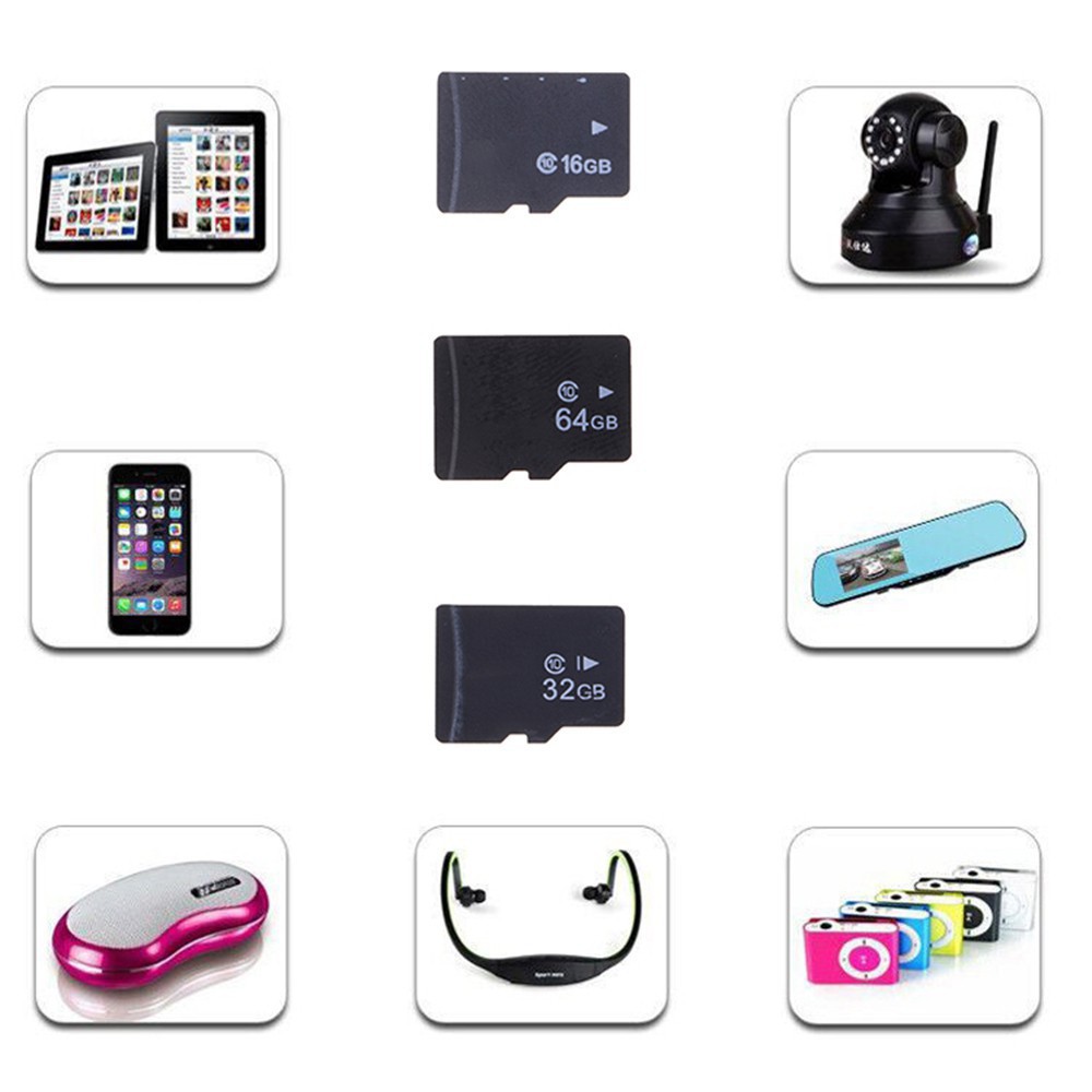 Thẻ nhớ Micro SD 32gb/64gb/16gb/8gb/4gb/2gb, Tốc độ cao chuyên dụng camera, smartphone, loa đài, đầu đọc thẻ