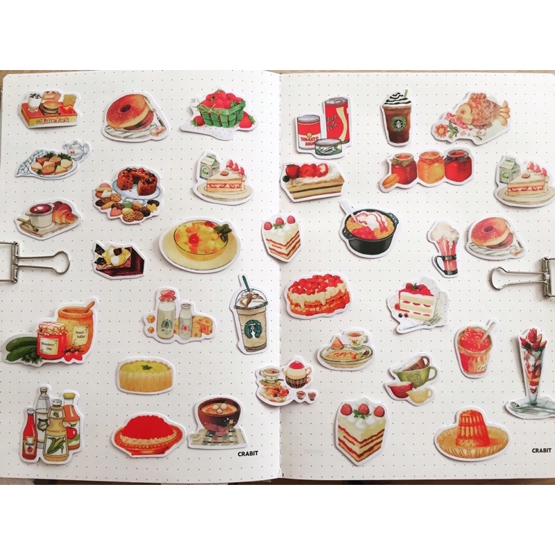 Sticker hình dán nhỏ trang trí sổ, sách, laptop điện thoại
