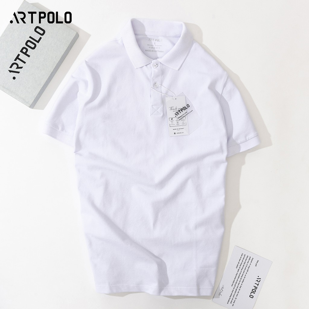 Áo thun Polo Nam cổ bẻ vải Cá sấu Cotton co giãn 4 chiều thoáng mát ArtPolo