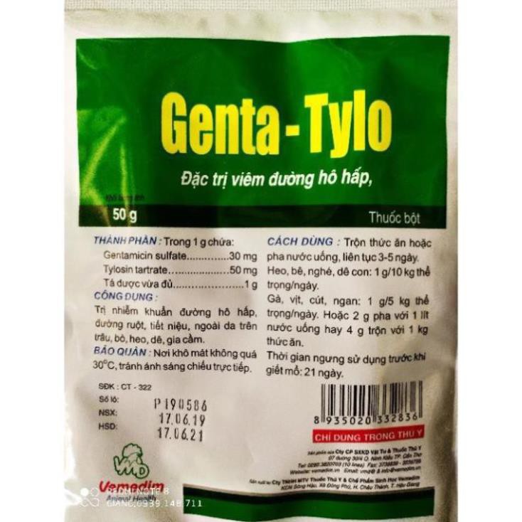 GENTA TYLO GÓI 50G VMD